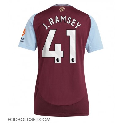 Aston Villa Jacob Ramsey #41 Hjemmebanetrøje Dame 2024-25 Kortærmet Aston Villa Jacob Ramsey #41 Hjemmebanetrøje Dame 2024-25 Kortærmet